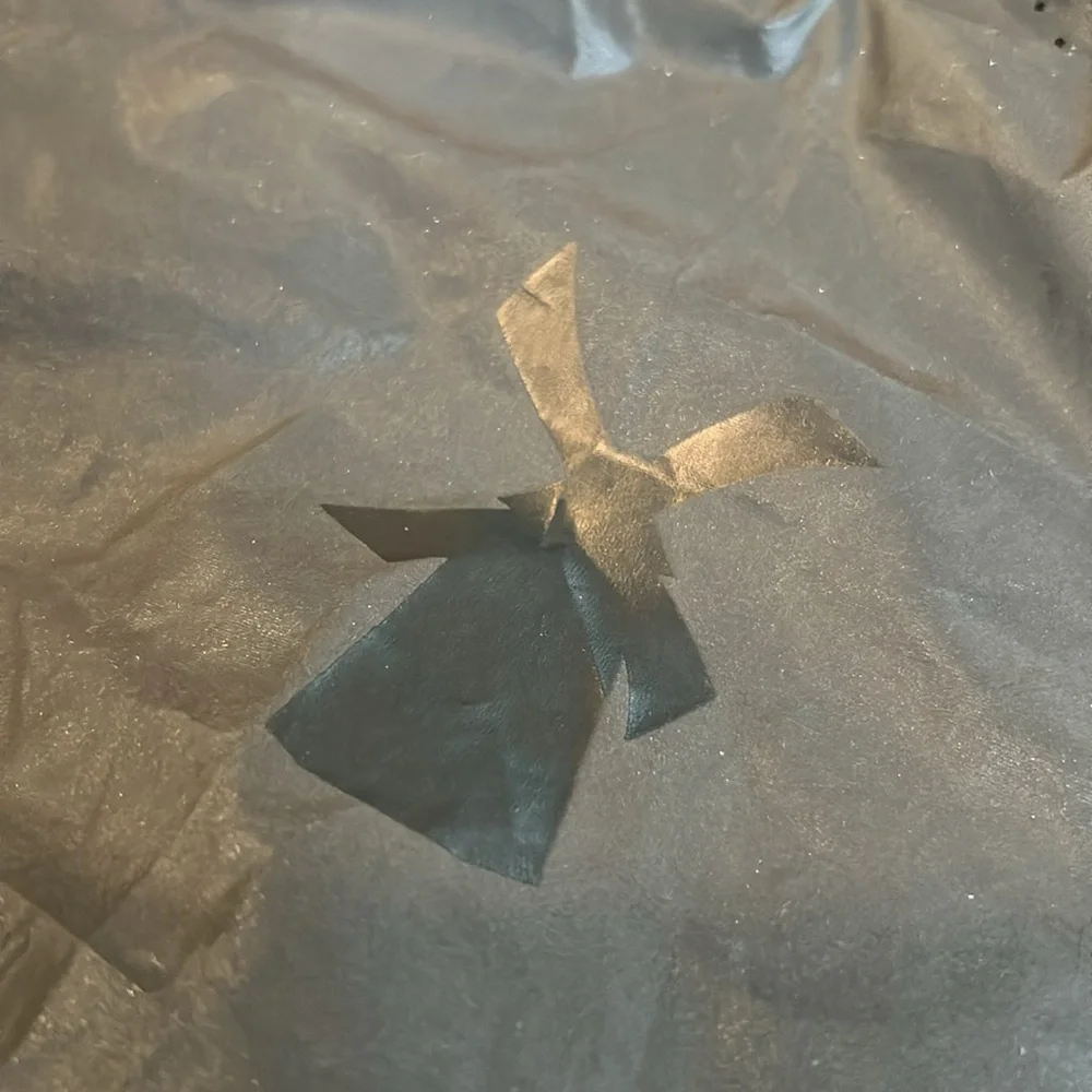 ✌️Dutch Bros Black Reflective Hooded Rain Jacket X-SMALL DB 1992 RARE
